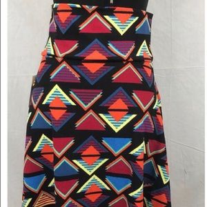LuLaRoe Azure skirt triangle